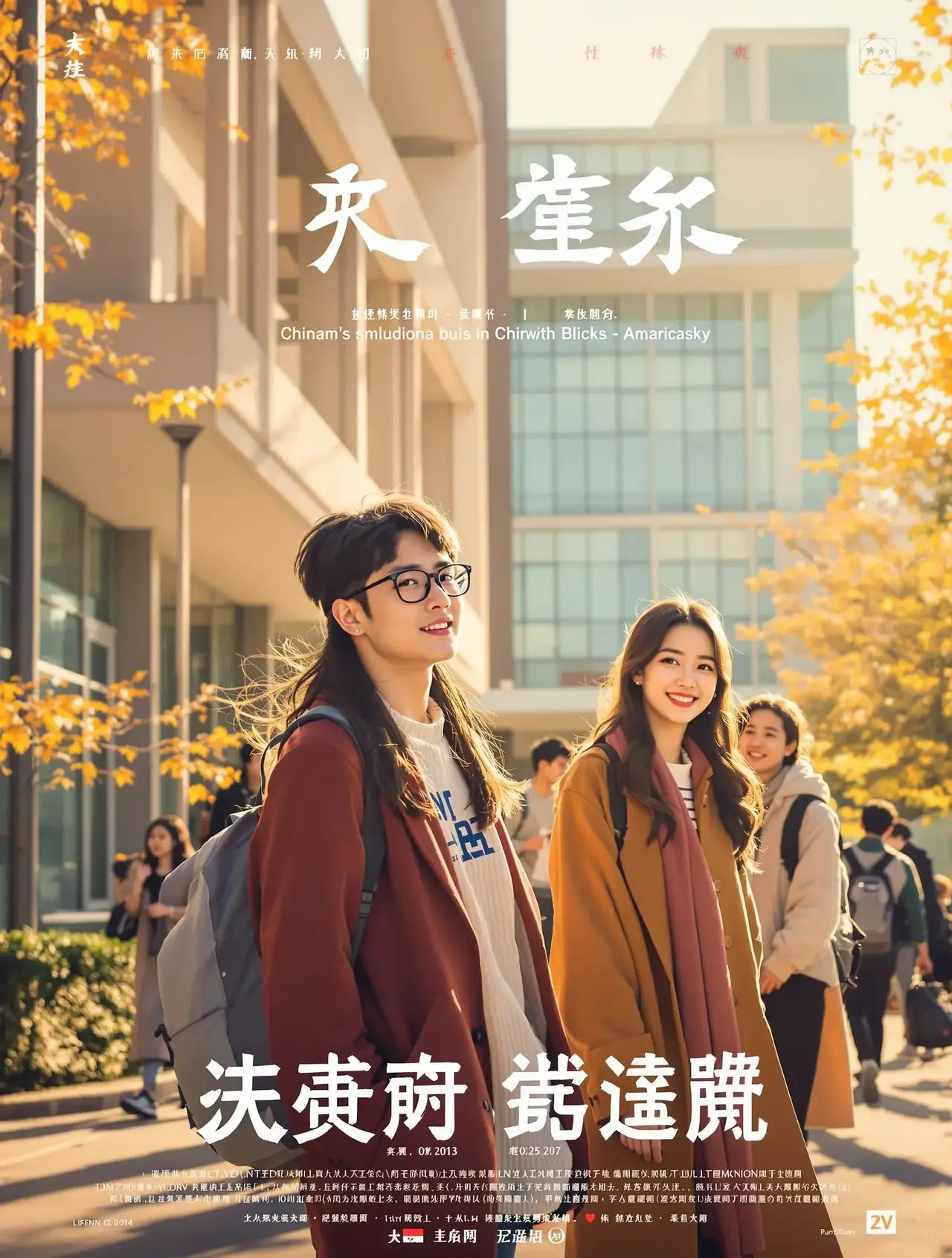 我的同桌是学霸 封面海报 - 黄果短剧